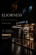 Boutiques Eliorness à Netanya & Tel Aviv : judaica premium en Israël