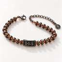 Bracelet Perles sur Fil Noué – 148 Nahman