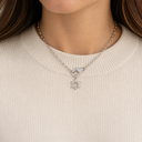 Collier Maguen David Fermoir Spécial argent 925 – porté