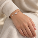 Bracelet Hamsa argent 925 porté