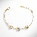 Bracelet Ima (אמא) en Argent & Zirconium – Collection Eliorness