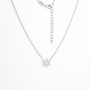 Collier Maguen David — Argent 925 & Zirkonium