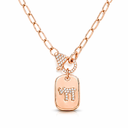 Collier Haï en argent 925 serti de zirconium Eliorness bijou spirituel moderne haut de gamme
