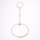 Bracelet Bague Haï (חי) en Argent & Zirconium – Collection Eliorness