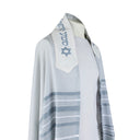 Tallit Moderne Azur – Modèle Maguen David | Eliorness