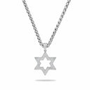 collier magen david argent zirconium bijou judaica eliorness chaine argent etoile david 
