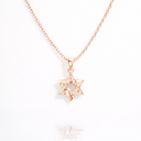 Collier Maguen David Dualité — Argent 925 & Zirkonium