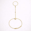 Bracelet Bague Haï (חי) en Argent & Zirconium – Collection Eliorness