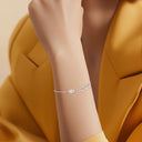 Bracelet Regard d’Or – Argent 925 plaqué or serti de zirconiums (Argent, Or & Or Rose)