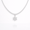 Collier Tennis Maguen David – Argent 925 & Zirkonium