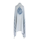 Tallit Flamme Nahman Azur & Ciel – Signature Eliorness