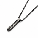 Collier Mezouza Petek « Na Na’h Na’hma Na’hman MeOuman » – Argent 925 & Parchemin Intégré
