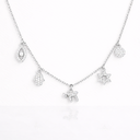 Collier multi-symboles — Argent 925 & Zirkonium
