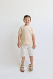 T-shirt Tsitsit Enfant : Beige Flamme Beige