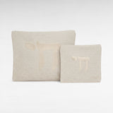 Dark Grey Tallit &amp; Tefillin Set -Hai