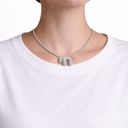 Collier Haï avec Zirkonium - Chaîne rivière Tennis