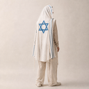 Modern Blue Tallit – Magen David Model | Eliorness