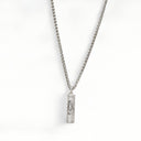 Silver Mezuzah Necklace – Aech Cheli &amp; Zirconium