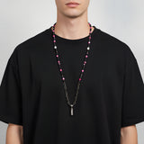 Petek “Sefer Rose Fuchsia” necklace