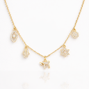 Collier multi-symboles — Argent 925 & Zirkonium