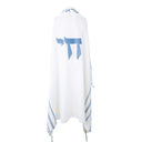 Tallit Moderne Bleu – Modèle Haï | Eliorness