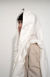 TALLIT AECH BLANC