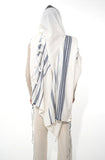 TALLIT MARINE CUIR