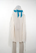 טלית חי טורקיז כחול