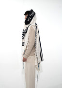 טלית חי כחול כהה