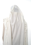Tallit Moderne Blanc – Modèle Haï | Eliorness