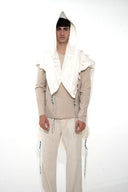 טלית א.ל. לבן