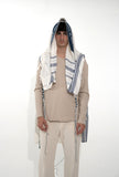 TALLIT MAGEN DAVID SEA BLUE