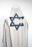 TALLIT MAGEN DAVID SEA BLUE