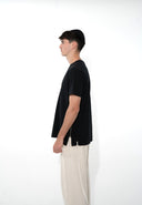 חולצת טריקו Tsitsit: להבה שחורה שחורה