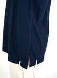 T-shirt Tsitsit : Bleu Marine Uni