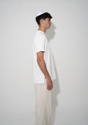 חולצת טי-שירט Tsitsit: לבן אחיד