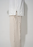 T-shirt Tsitsit: Blanc Uni