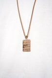 Plaque Petek Rose Gold