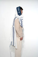 טלית ישראל כחול ים