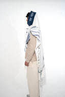 טלית ישראל כחול ים