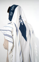 טלית ישראל כחול ים