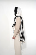 קולר עור שחור לטלית ישראלית