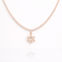 Collier Tennis Maguen David – Argent 925 & Zirkonium