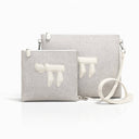 Set Talit & Tefilines – Lin Beige & Hai cuir