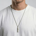 Silver Mezuzah Necklace – Aech Cheli &amp; Zirconium