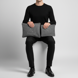 Gray Tallit & Tefillin Set - “770”