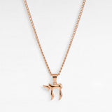 Silver-plated Hai necklace – Small size