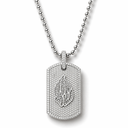 Collier Aech Cheli en or rose serti de diamant teinte noir Eliorness judaica moderne et