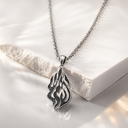 Collier Aech Cheli en argent 925 Eliorness bijou judaica moderne premium