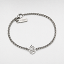 Bracelet Aech Sheli argent acier — bijou hébreu Eliorness